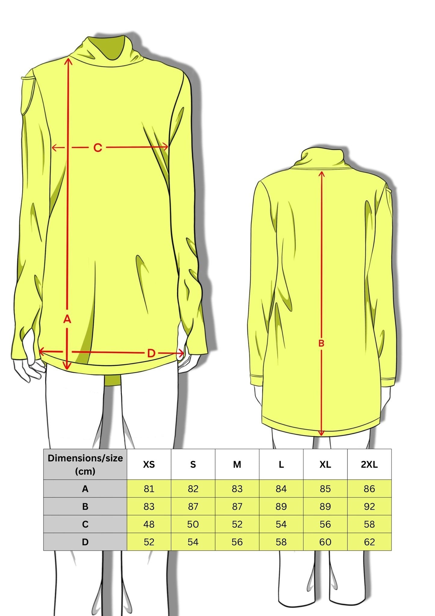 GYM-FIT Turtleneck Tracksuit Top - Green