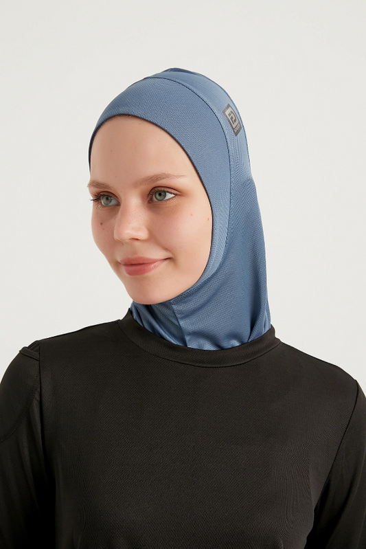 Sports hijab - Blue