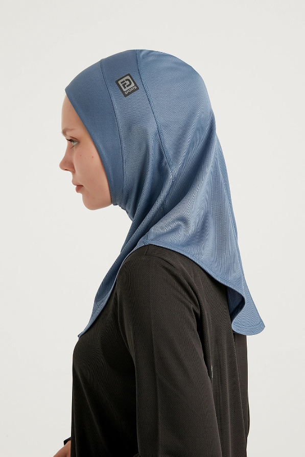 Sports hijab - Blue