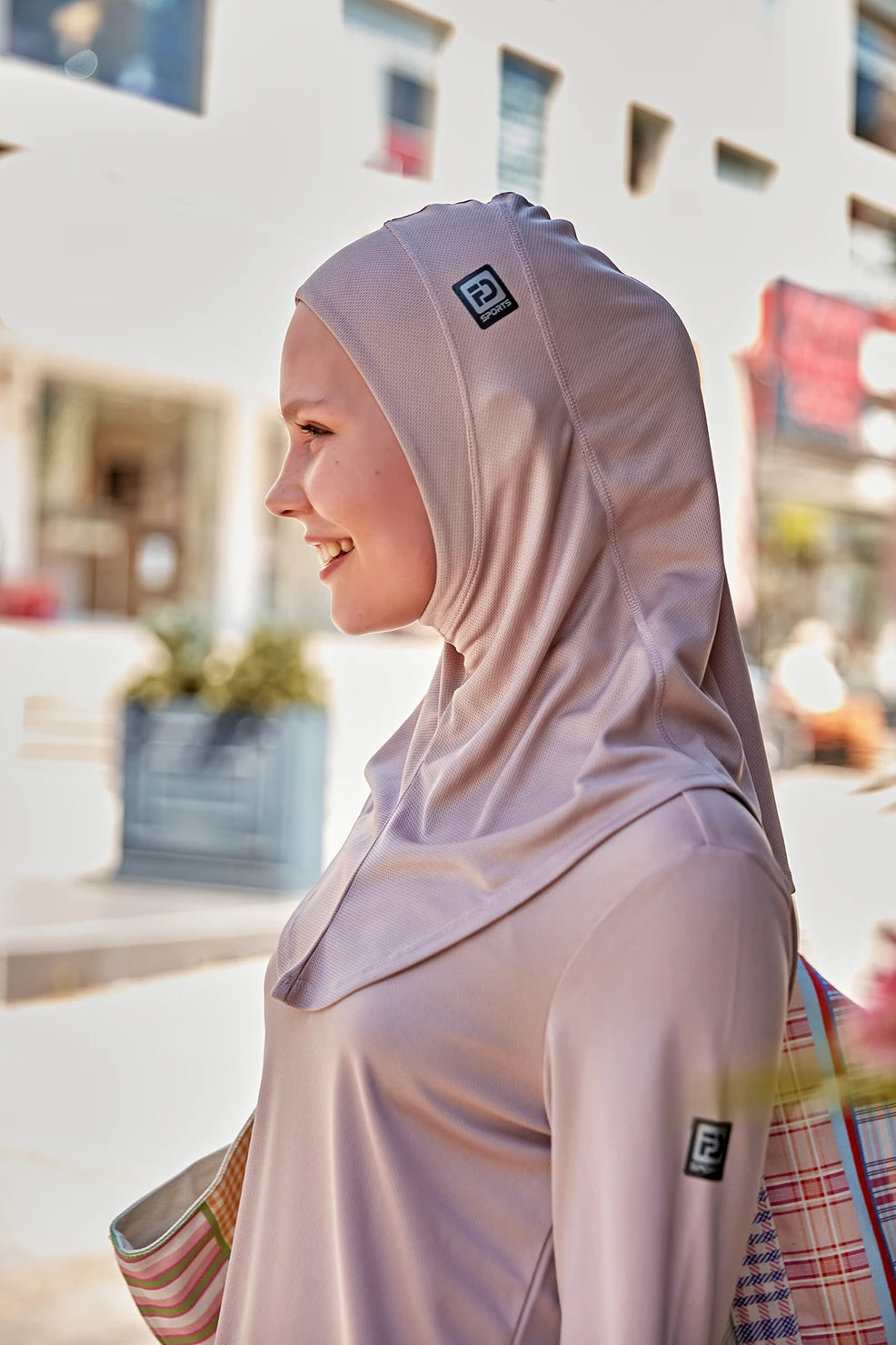 Sports hijab - Blush