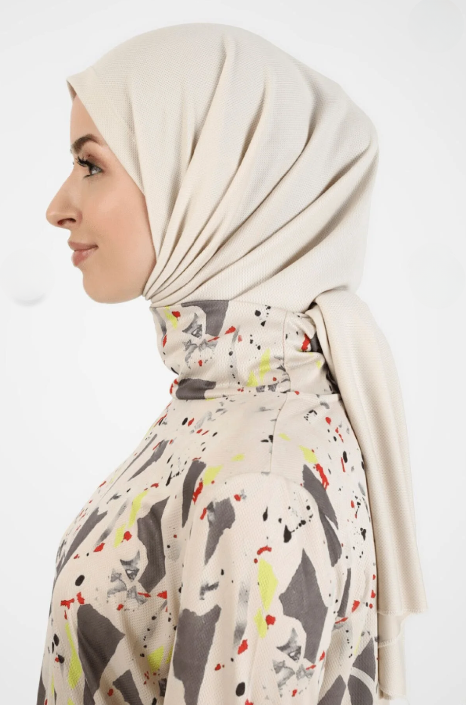 Sports Shawl - Beige