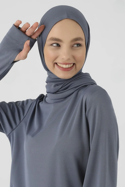 Sports Shawl - Blue